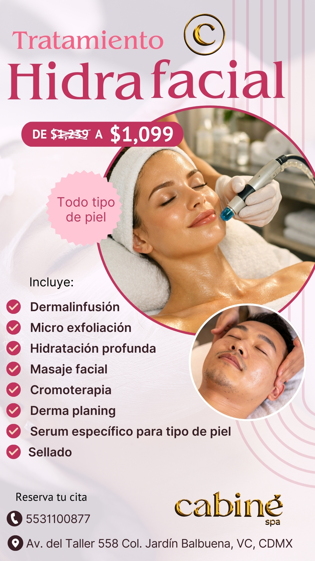 TRATAMIENTO HIDROFACIAL